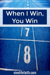 A win is a win with Jesus, even when you're a role player.