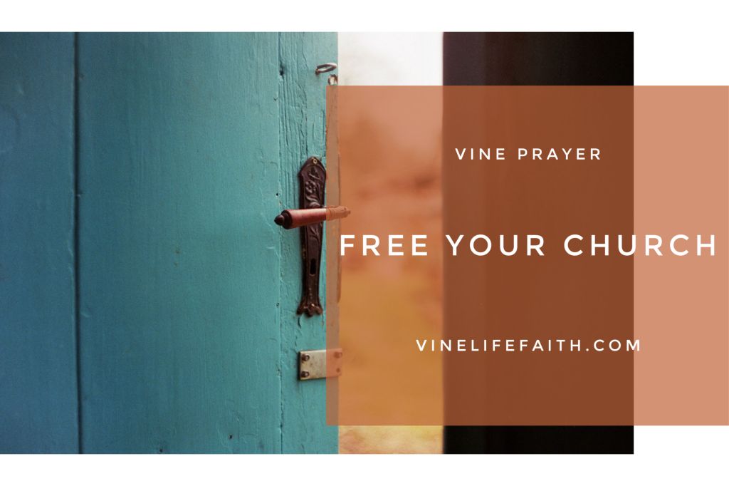 Free your church. Pray God's Word to release the spirit of liberty in His church.