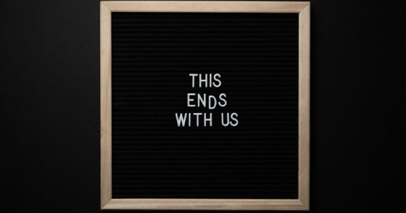 This ends with us from Know When to Say When. Photo cred: Brett Sayles